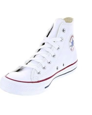 CONVERSE WEISSE UNISEX SNEAKER CHUCK TAYLOR ALL STAR MONO LEATHER BLANCO