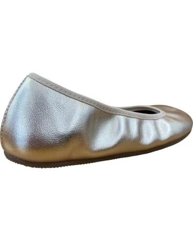 CRIOS BALLERINE DORATE METALLIZZATE CON COULISSE REGOLABILE GOLD