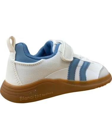 BLANDITOS ZAPATILLAS NINO MODELO ARESBD COLOR BLANCO AZFTA26V