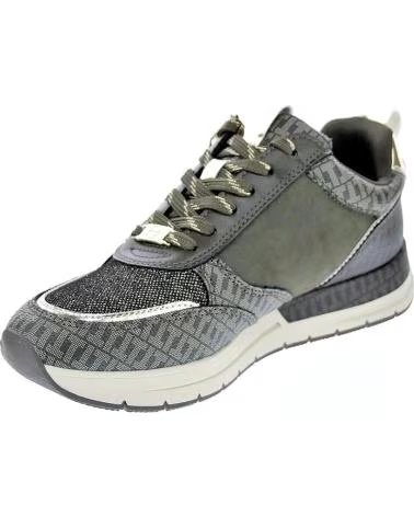 BASKETS TAMARIS POUR FEMMES AVEC FERMETURE ÉCLAIR LATÉRALE VERDE