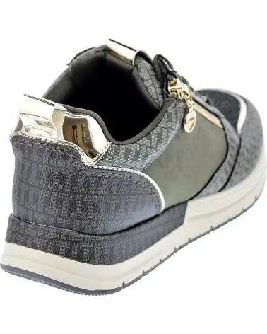 BASKETS TAMARIS POUR FEMMES AVEC FERMETURE ÉCLAIR LATÉRALE VERDE