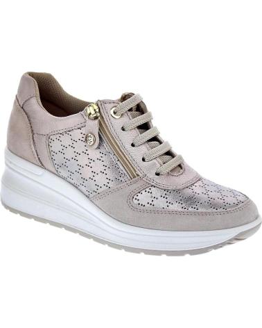 IMAC ZAPATILLAS BAJAS IMAC MUJER MODELO 555740 ORO CON CREMALLERA ORO