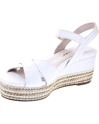 TAMARIS SANDALIAS DE CUÑA TAMARIS MODELO 28001 PARA MUJER EN BLANCO BLANCO