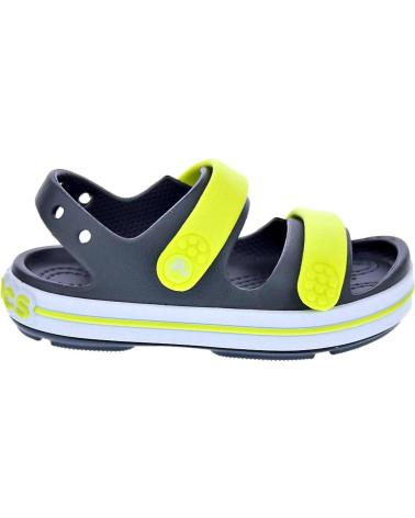 CROCS SANDALIAS CROCS CROCBAND CRUISER PARA NIÑO GRIS