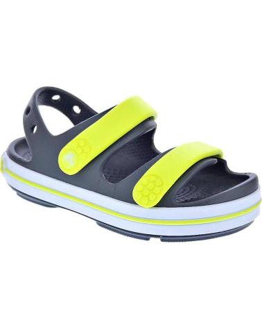 CROCS SANDALIAS CROCS CROCBAND CRUISER PARA NIÑO GRIS