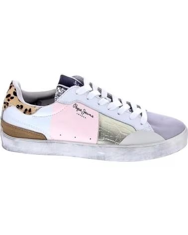 PEPE JEANS LANE SWEET W DAMEN SNEAKER IN HELLROSA LIGHT NUDE PINK