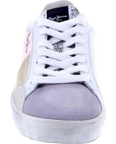 PEPE JEANS LANE SWEET W DAMEN SNEAKER IN HELLROSA LIGHT NUDE PINK