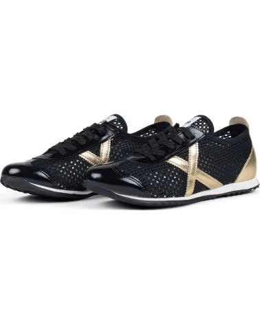 MUNICH OSAKA 8400594 SNEAKER IN SCHWARZ UND GOLD BLACK