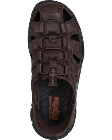 SKECHERS ZAPATOS ZAPATOS HOMBRE SANDALIAS MODELO REVOLTED VARTAN COLO MARRóN
