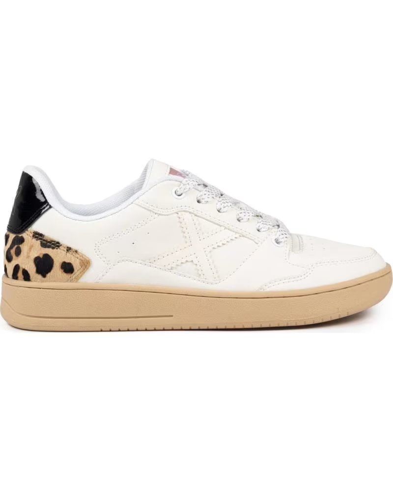 MUNICH BASKETS MUNICH LEGIT AVEC IMPRIMÉ ANIMAL WHITE