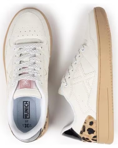 MUNICH BASKETS MUNICH LEGIT AVEC IMPRIMÉ ANIMAL WHITE