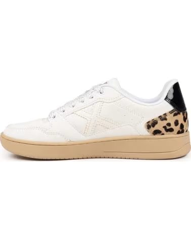 MUNICH BASKETS MUNICH LEGIT AVEC IMPRIMÉ ANIMAL WHITE