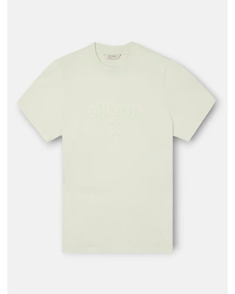 SILBON CAMISETA BÁSICA VERDE CLARO