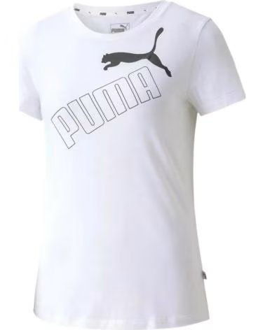 PUMA CAMISETA DE MANGA CORTA 583607-02 EN BLANCO PARA MUJER