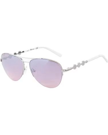 GUESS GUESS GG1199S-10U AVIATOR SUNGLASSES GRADIENT PURPLE LENS