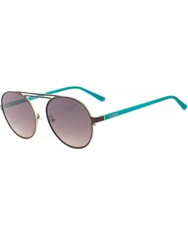 GUESS LUNETTES DE SOLEIL GUESS AVIATEUR MÉTAL BLEU DÉGRADÉ