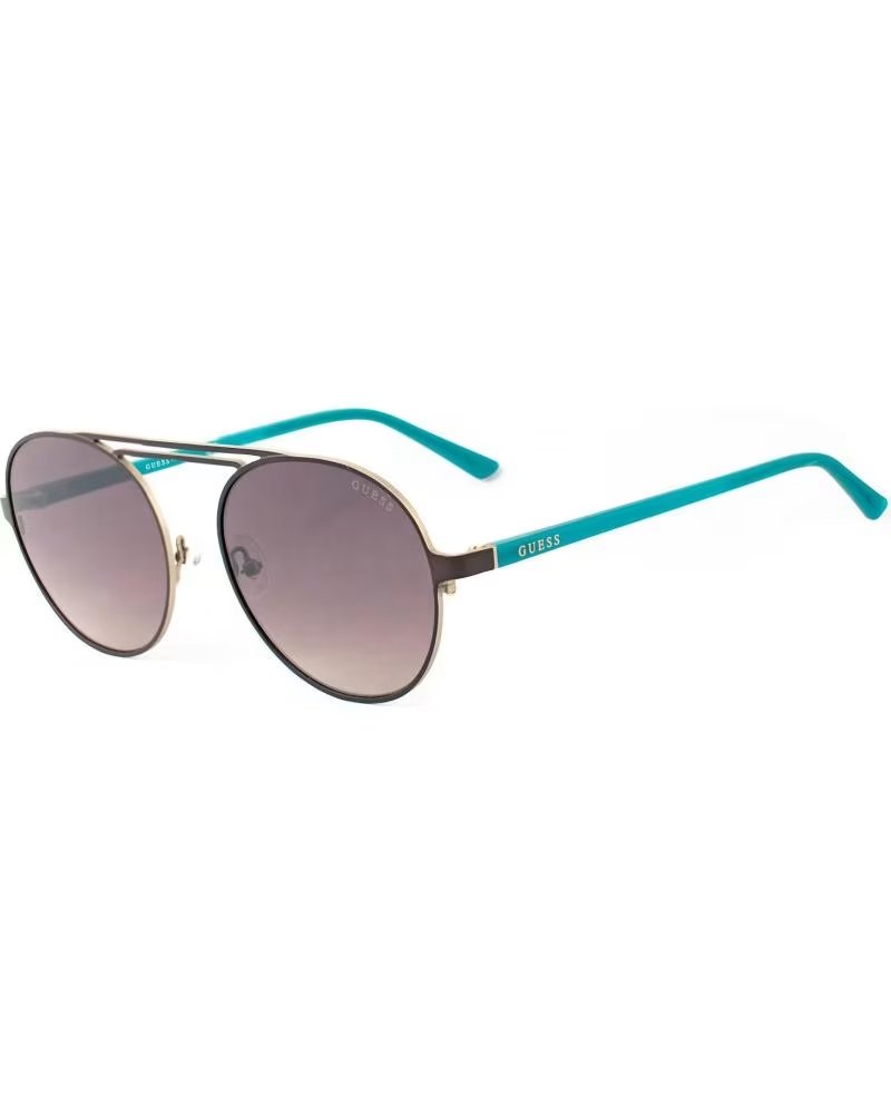 GUESS LUNETTES DE SOLEIL GUESS AVIATEUR MÉTAL BLEU DÉGRADÉ