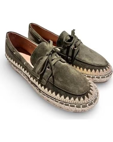 TIMBOS MOCASSINS DE ESPADRILLE FEMININOS TIMBOS VERDE