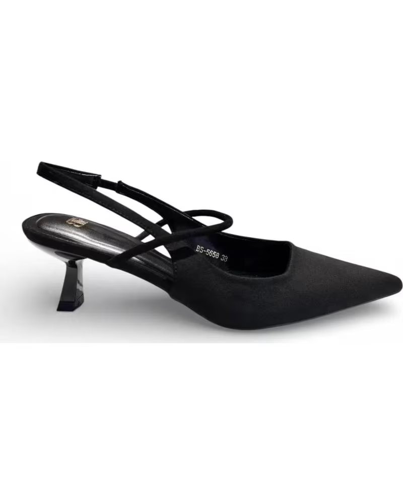 TIMBOS SAPATOS PRETOS DE SALTO PARA MULHER NEGRO