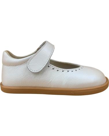CRIOS CANGREJERAS DE PIEL PARA NIÑA COLOR BEIGE BEIGE