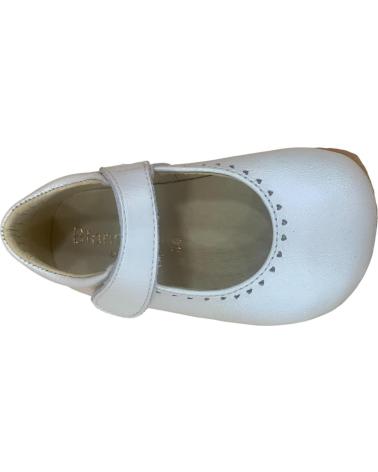 CRIOS CANGREJERAS DE PIEL PARA NIÑA COLOR BEIGE BEIGE