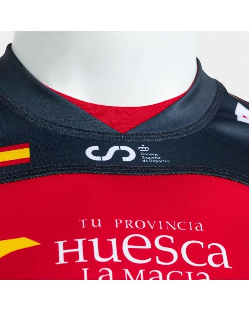 JOMA OFFIZIELLES JOMA TRIKOT SPANISCHE FUSSBALLNATIONALMANNSCHAFT 23/24 - ROT/SCHWARZ ROJO AMANECER - NEGRO ECLIPSE