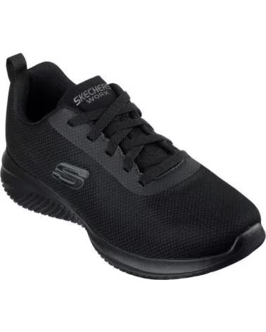 SKECHERS ZAPATILLAS 200241EC-BLK EN NEGRO PARA HOMBRE BLACK MESH