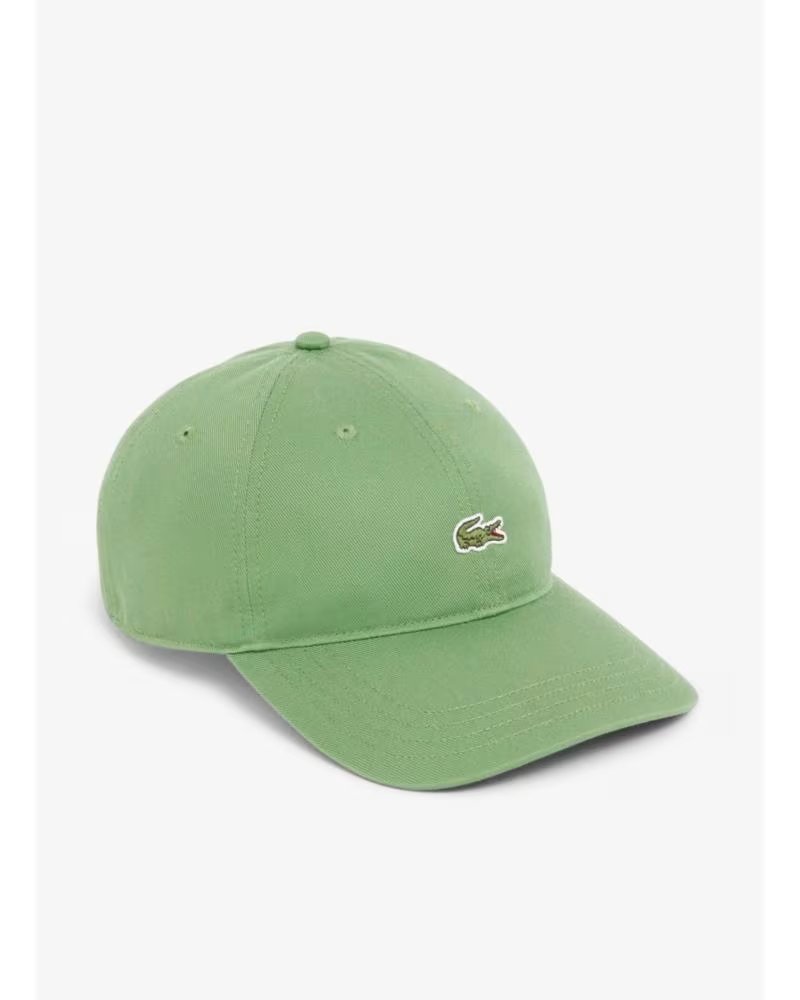 LACOSTE GORRA GORRA CROCODILE SMALL VERDE CLARO EN VERDE PARA UNISEX