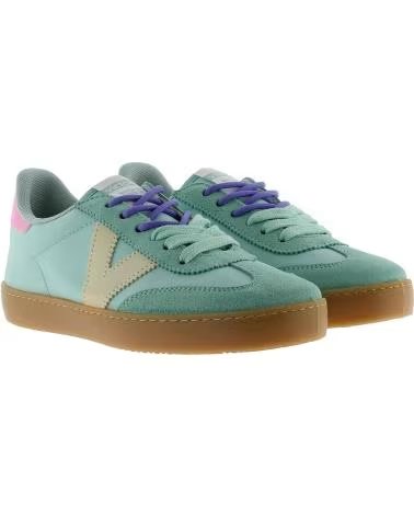 VICTORIA ZAPATILLAS BERLIN NYLON MULTICOLOR EN AZUL PARA HOMBRE AGUA