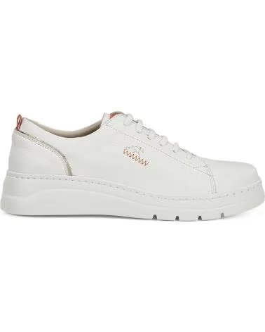 FLUCHOS ZAPATILLAS 080-F2276 EN BLANCO PARA UNISEX INDIOS LAMINADO BLANCA PLATINO