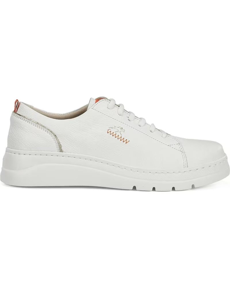 FLUCHOS ZAPATILLAS 080-F2276 EN BLANCO PARA UNISEX INDIOS LAMINADO BLANCA PLATINO