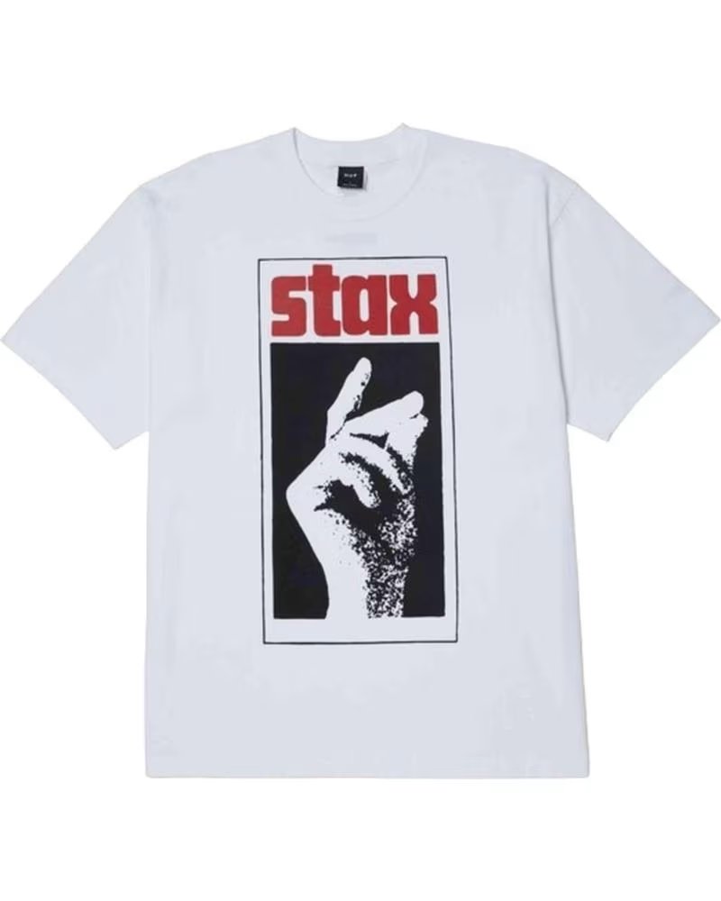 HUF CAMISETA DE MANGA CORTA TS02487-WHT EN PARA HOMBRE BLANCO