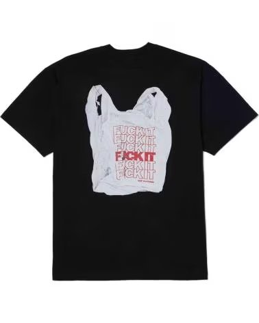 HUF CAMISETA DE MANGA CORTA TS02410 EN PARA UNISEX NEGRO