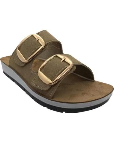 INBLU SANDALE INBLU FEMME CP000061 BOUCLES DORÉES SIMILICUIR ARENA