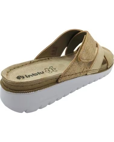 INBLU SANDÁLIAS RASTEIRINHAS FEMININAS INBLU ESTILO CHINELO CN000057 PLATINA PLATINO