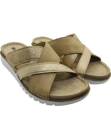 INBLU SANDÁLIAS RASTEIRINHAS FEMININAS INBLU ESTILO CHINELO CN000057 PLATINA PLATINO