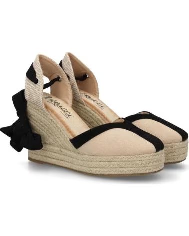 SPORT3PUNTO0 ESPADRILLES COMPENSÉES À NŒUD POUR FEMMES VARIOS COLORES
