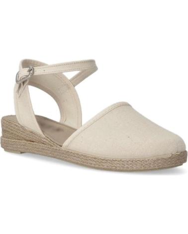 BATILAS ALPARGATAS DE YUTE CON TIRA AL TOBILLO PARA MUJER BEIG