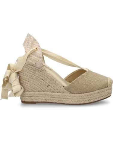 SPORT3PUNTO0 ESPADRILHAS ANABELA COM LAÇO NO TORNOZELO VARIOS COLORES