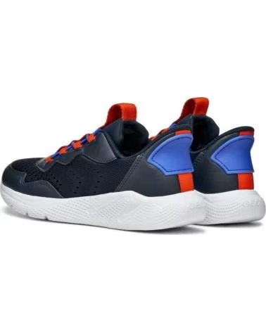 GEOX GEOX LEINENSCHUHE FÜR JUNGEN J56NQC C0735 BLAU AZUL