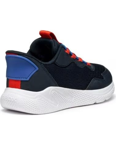 GEOX GEOX LEINENSCHUHE FÜR JUNGEN J56NQC C0735 BLAU AZUL