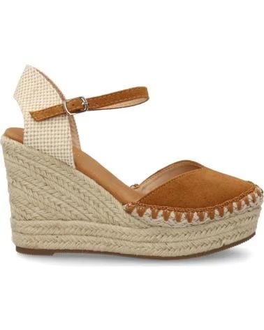 SPORT3PUNTO0 DAMEN-KEILABSATZ-ESPADRILLES MIT ESPADRILLE-RIEMEN VARIOS COLORES
