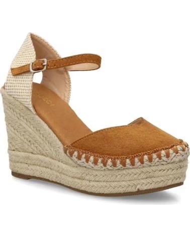 SPORT3PUNTO0 DAMEN-KEILABSATZ-ESPADRILLES MIT ESPADRILLE-RIEMEN VARIOS COLORES