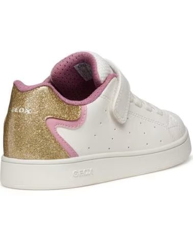 GEOX TÊNIS GEOX J36LRA INFANTIL FEMININO COM VELCRO BLANCO