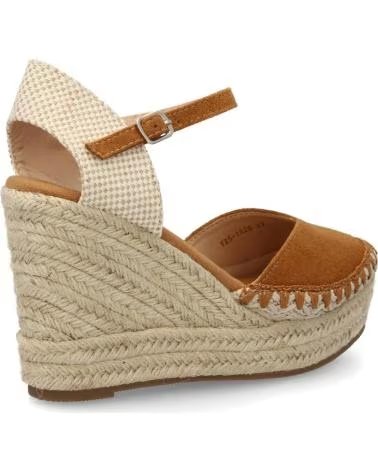 SPORT3PUNTO0 DAMEN-KEILABSATZ-ESPADRILLES MIT ESPADRILLE-RIEMEN VARIOS COLORES