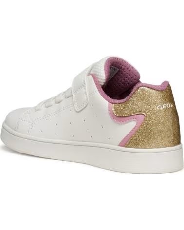 GEOX TÊNIS GEOX J36LRA INFANTIL FEMININO COM VELCRO BLANCO
