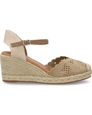 SPORT3PUNTO0 ESPARTOZ-KEILABSATZSCHUHE MIT KNÖCHELRIEMEN VARIOS COLORES