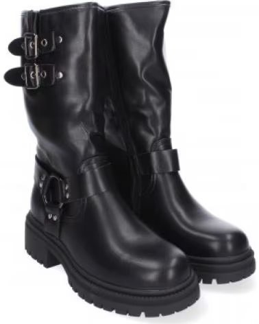 SPORT3PUNTO0 BOTAS MOTERAS NEGRAS CON DOBLE HEBILLA VARIOS COLORES