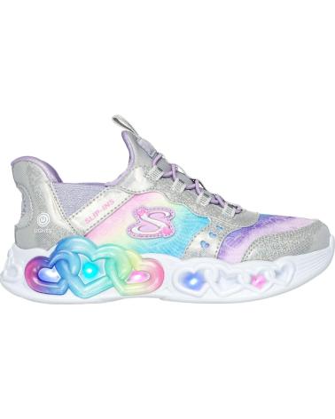 SKECHERS ZAPATILLAS DEPORTIVAS NINA 303755L SMLT MULTICOLOR