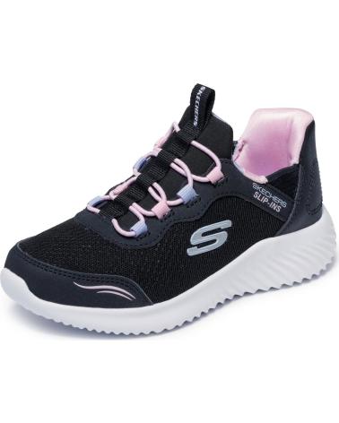 SKECHERS ZAPATILLAS DEPORTIVAS NINO 303585 BLK NEGRO